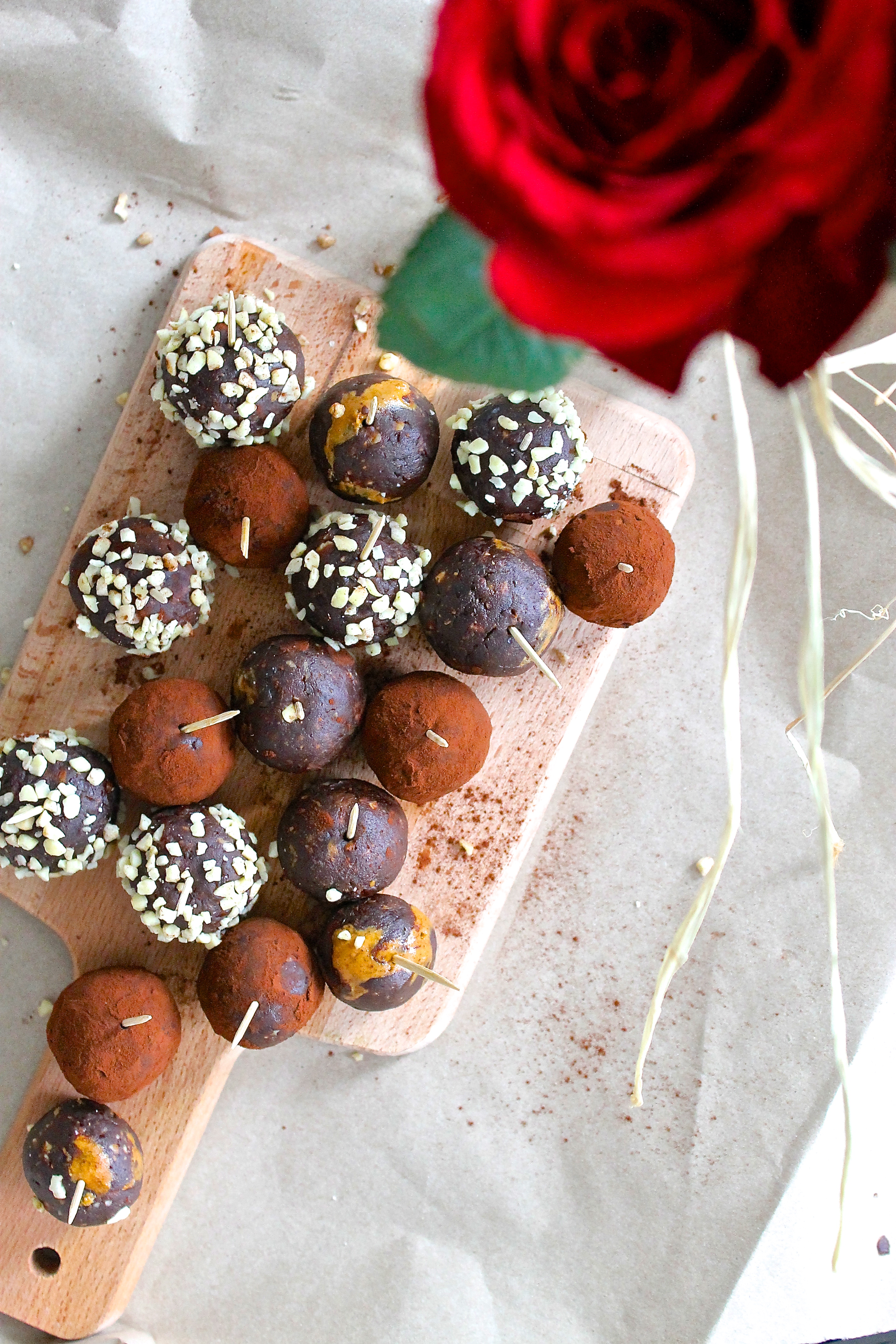 seductive chocolate peanut butter bites