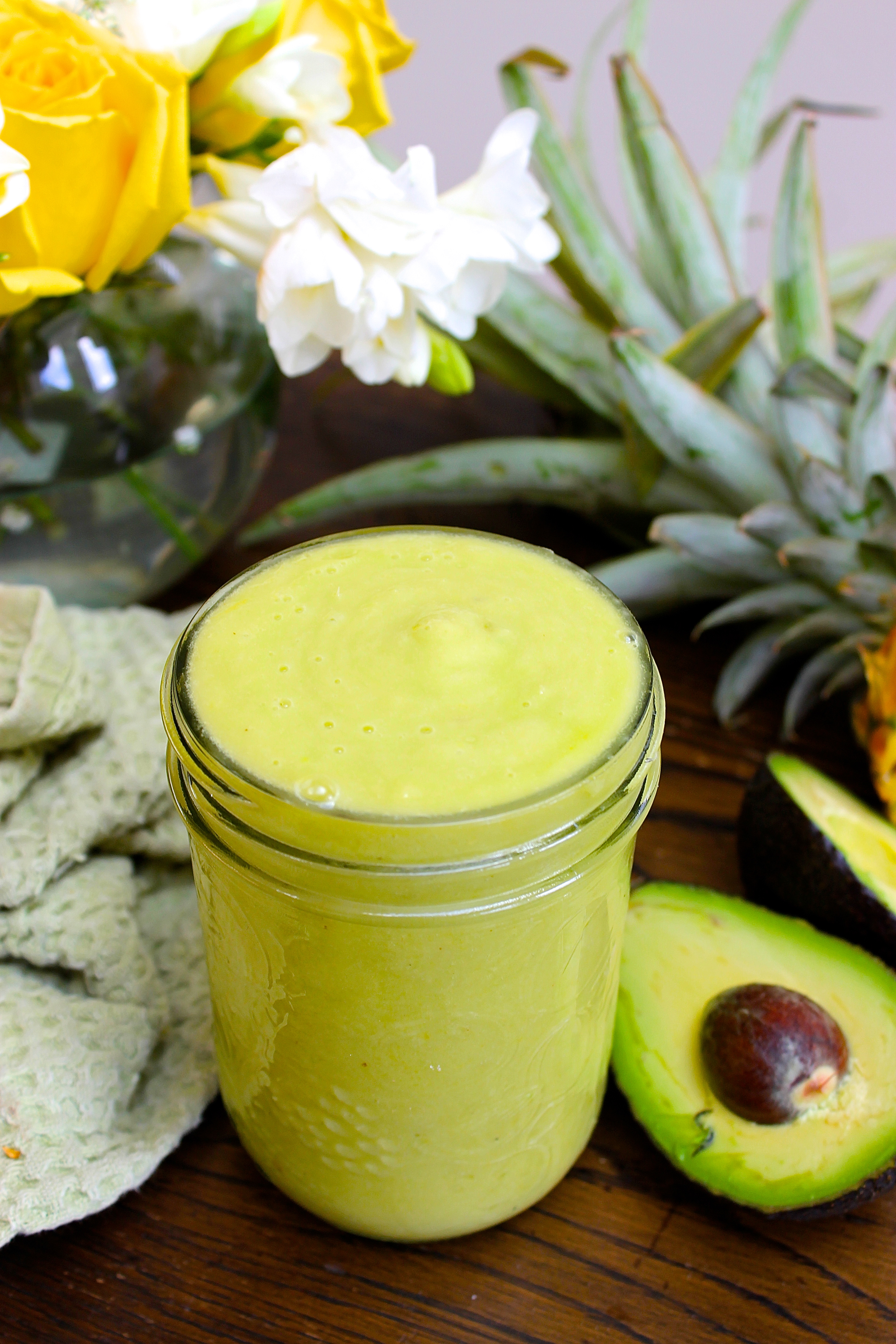 Pineapple Avocado Smoothie