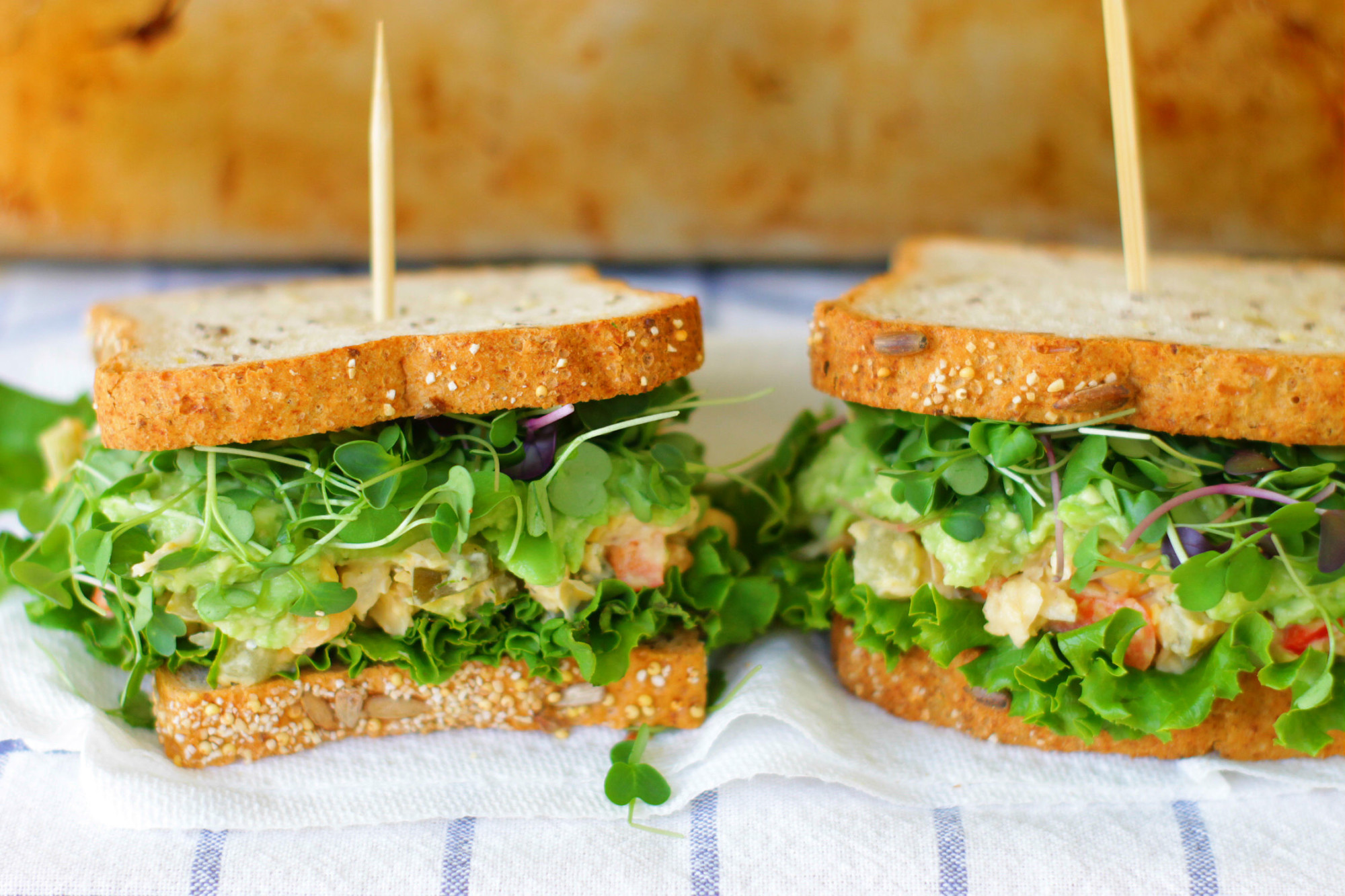 Chickpea Salad Sandwiches