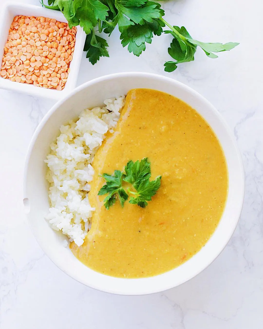 Golden Lentil & Lemon Soup