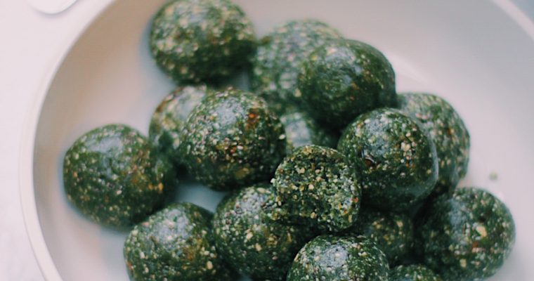 spirulina bites