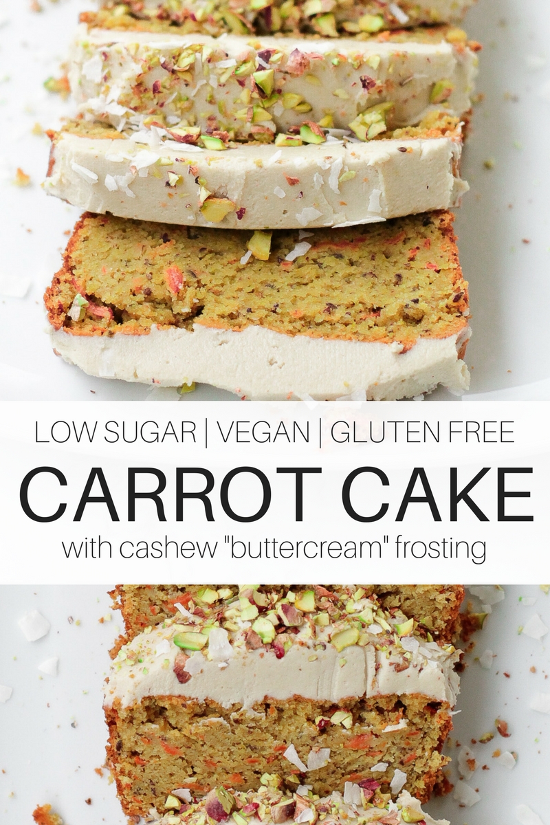 Healthy Carrot Cake Loaf