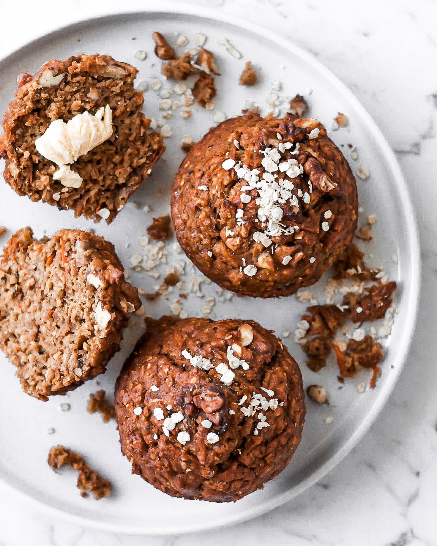 Chai-Spiced Morning Glory Muffins