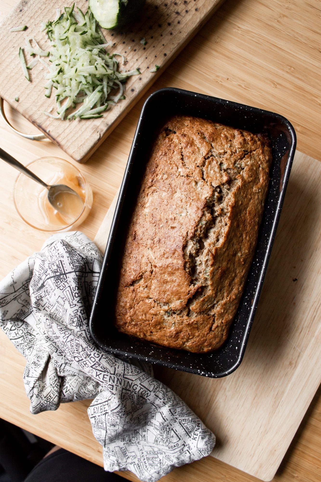 Healthy Zucchini Breakfast Bread