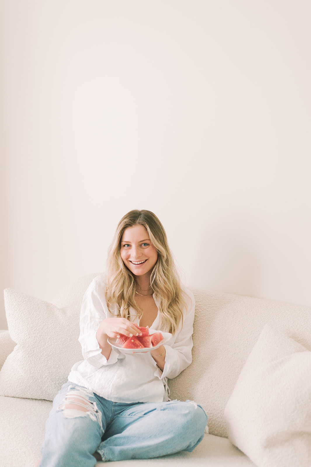 sisley killam eating watermelon